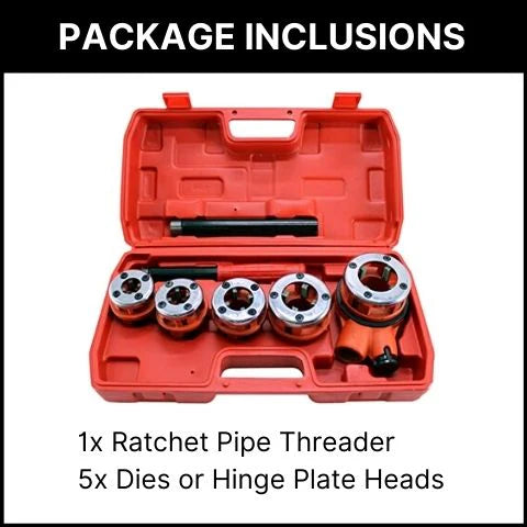 Ratchet Pipe Threader Kit