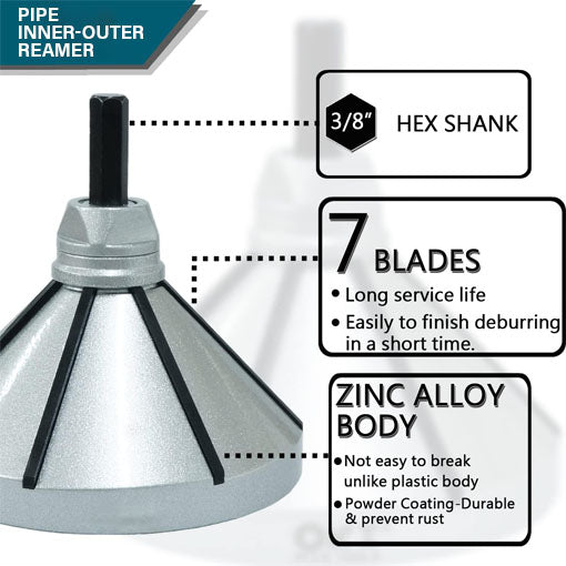 Pipe Inner-Outer Reamer