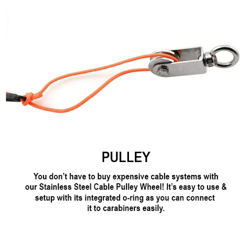 Stainless Steel Cable Pulley Wheel