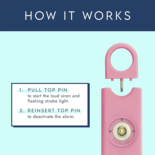 Personal Safety Alarm For Women