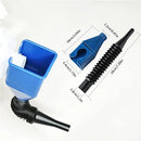 2PCS Retractable Oil Snap Funnel