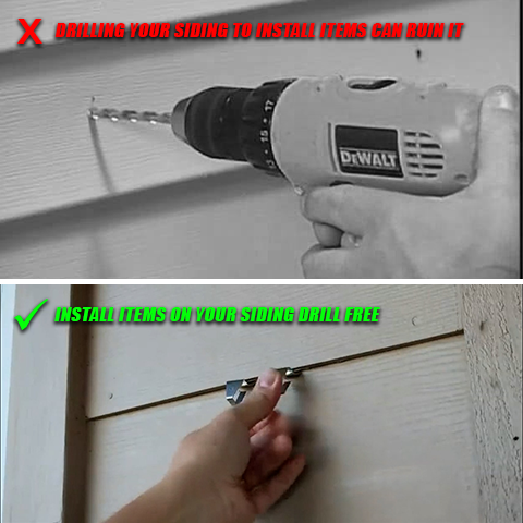 Vinyl Siding Hooks With Screws