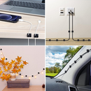 Self-Adhesive Cable Organizer Clips