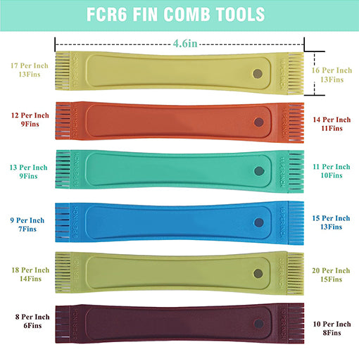 10 PCS AC Fin Comb Cleaner Kit