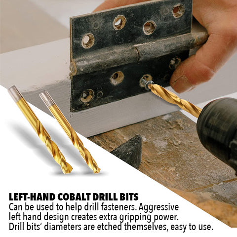 35 pcs Screw Extractor & Drill Bit Set