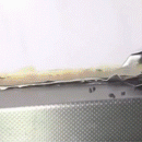 Removing Excess Grout with Grout Remover Tool
