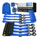 Ratchet Tie Down Straps Set
