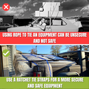 Ratchet Tie Down Straps Set