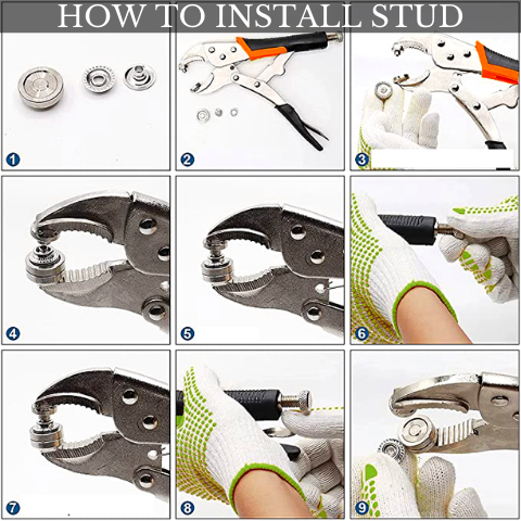 Snap Fastener Pliers
