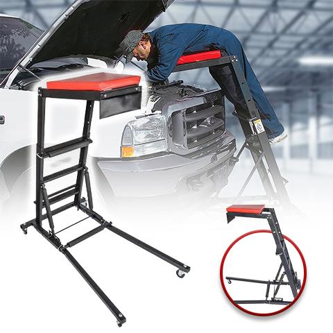 Collapsible Topside Engine Creeper