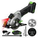 20V Cordless Circular Saw with Laser Guide