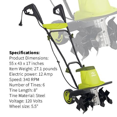 Electric Garden Tiller