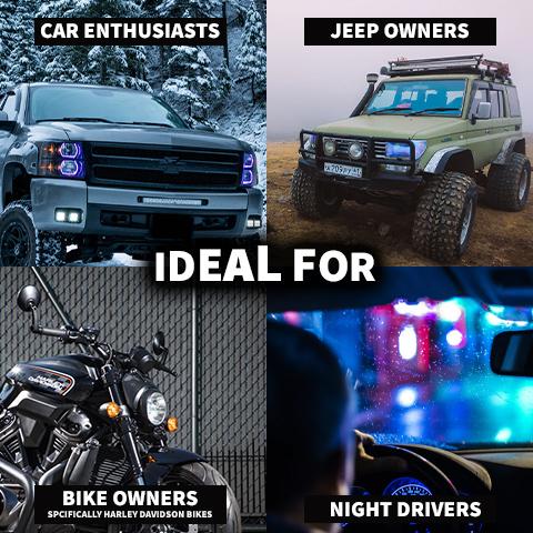 halo headlights for sale