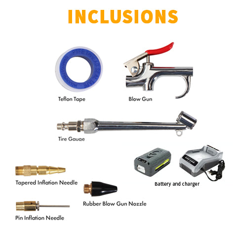40V Cordless Air Compressor Kit