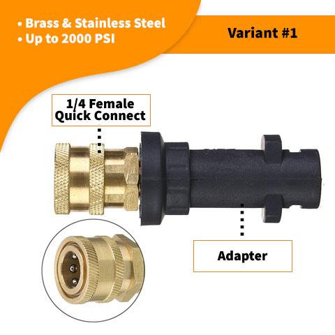 Quick Connect Power Nozzle Adapter