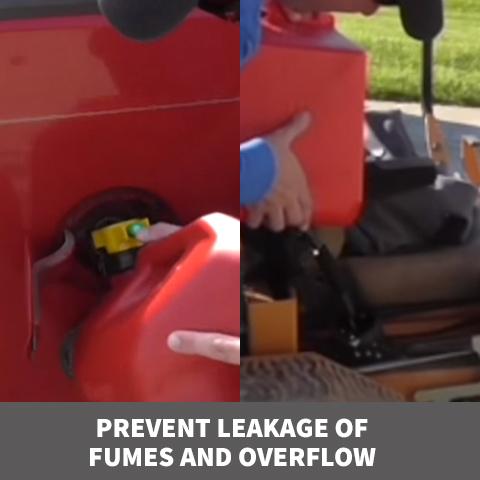Spill-free Gas Can