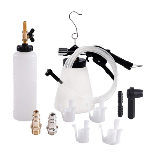 Brake and Clutch Fluid Pneumatic Vacuum Bleeder Tool Kit