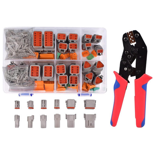 DT Connector Kit With Ratcheting Wire Crimper