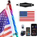 UTV Quick Release LED Whip Light Kit