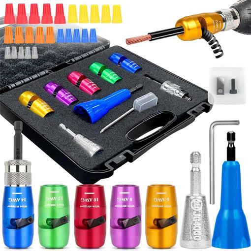 Drill Wire Stripping and Twisting Tool