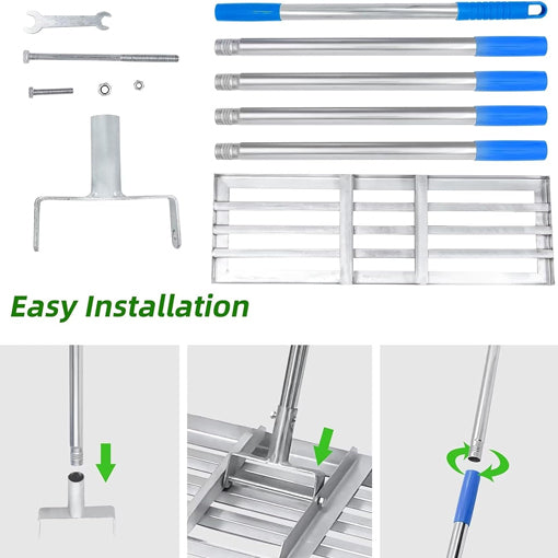 Adjustable Rake Rail CarHomeDepot | Adjustable Lawn Leveling Rake ~ carhomedepot.com