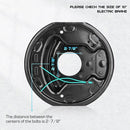 Trailer Axle Self-Adjusting Electric Brake Kit