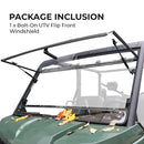 Bolt-On UTV Flip Front Windshield