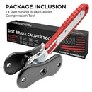 Ratcheting Brake Caliper Compression Tool