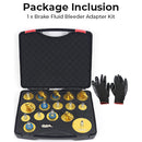 Brake Fluid Bleeder Adapter Kit