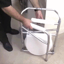 3-in-1 Bedside Commode Chair