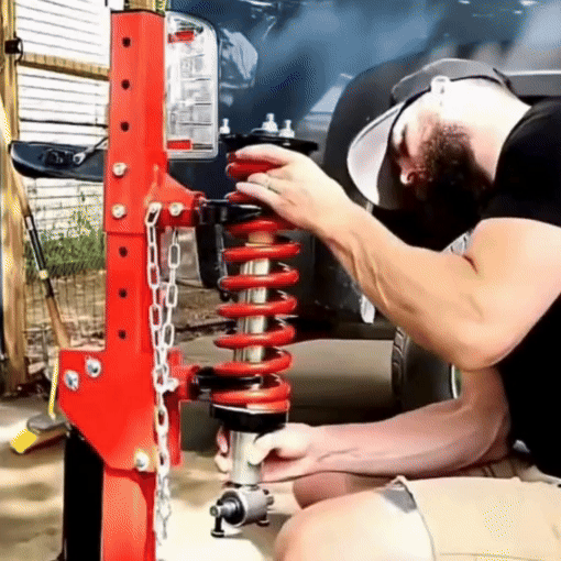 4.5-Ton Hydraulic Strut Spring Compressor