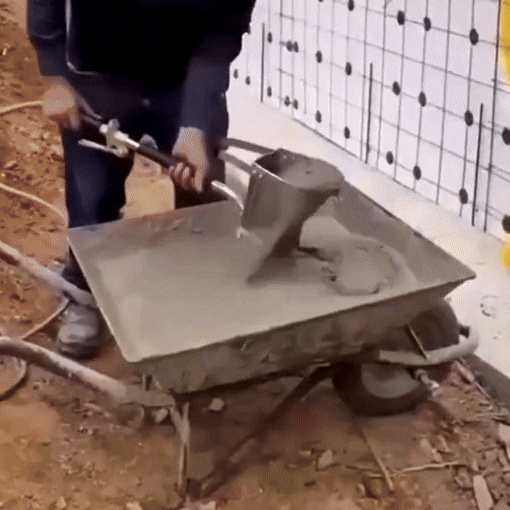 Easy 4-Jet Cement Mortar Stucco Sprayer