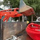 Easy Lift Tractor Bucket Attachment