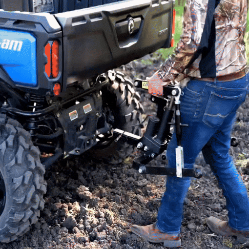 ATV UTV Heavy-Duty 3-Point Hitch System