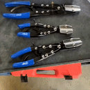 Automatic Locking Ratcheting Hose Pinch Off Pliers Set
