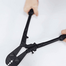 Heavy-Duty Wire Rope Swaging Crimping Tool (with Aluminum Sleeves)