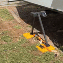 RV Hitch Mount Adjustable Stabilizer