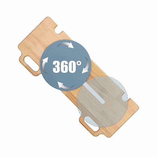 Slide Transfer Board with 360° Turntable
