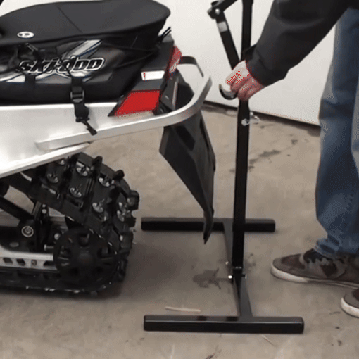 Snowmobile Lever Lift Stand