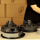 Trailer Axle Self-Adjusting Electric Brake Kit