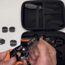 Ratcheting Wire Crimping Tool Kit (with Stripper & Terminal Support)