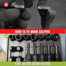 1/2" Drive Impact Brake Caliper Socket Set