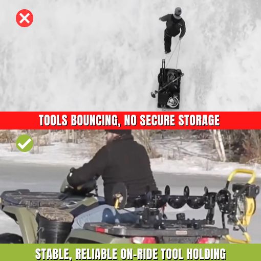 ATV UTV Universal U-bolt Tool Holder