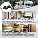 RV Refrigerator Door Hinge Replacement Kit