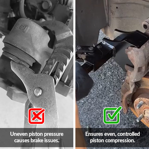 Heavy-duty Multi-Piston Brake Caliper Compression Tool