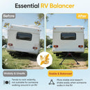 RV Hitch Mount Adjustable Stabilizer