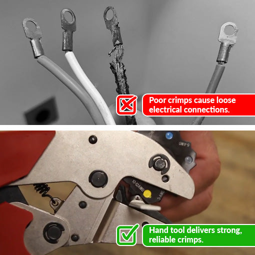 Compact Mechanical Compression Hand Tool