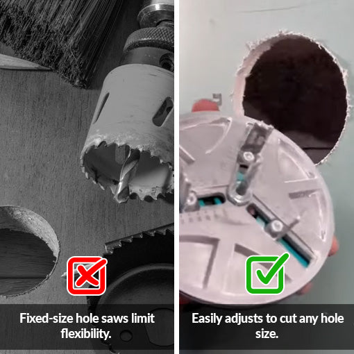 45-130mm Adjustable Hole Saw Drill Adapter