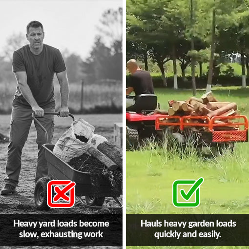 ATV UTV Trailer Tow Behind Dump Cart