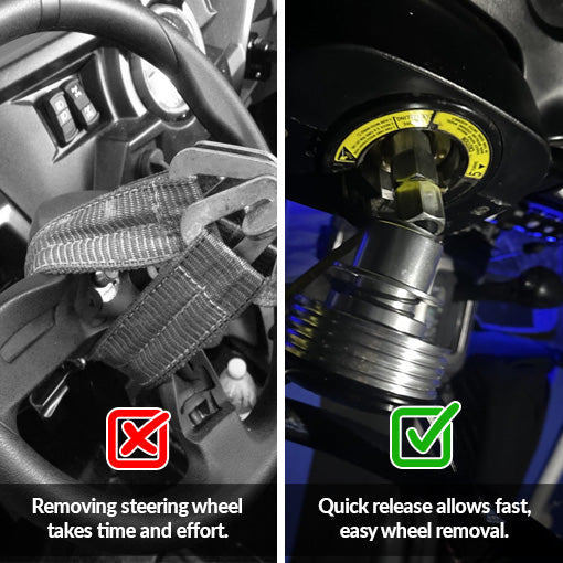 Steering Wheel Quick Release Disconnect Hub Kit